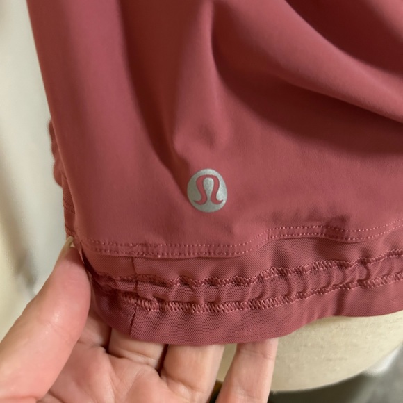 Lululemon Find Focus Cinch Top in Cherry Tint - Picture 6 of 7